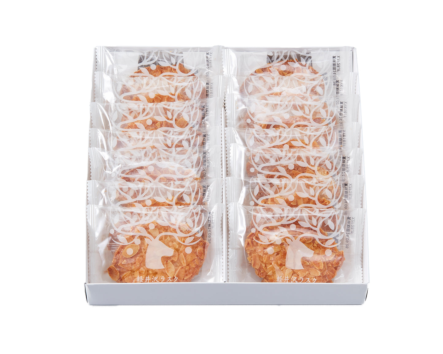 軽井沢キャラメルアーモンドラスク 14枚入