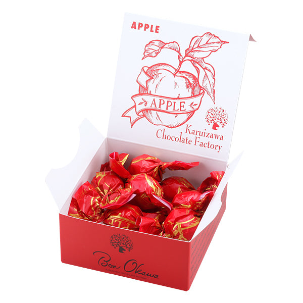 チョコレートボール[りんご] – Bon Okawa 軽井沢チョコレートファクトリー